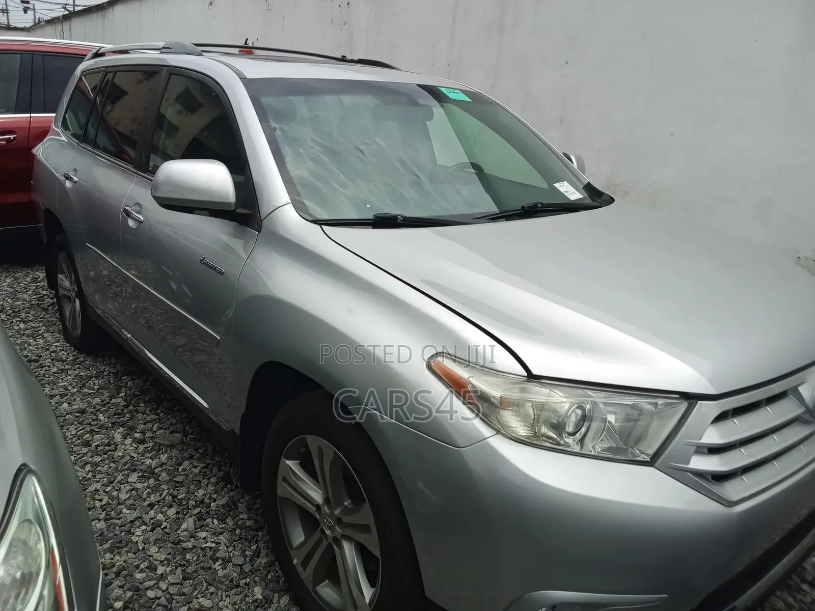 Toyota Highlander Limited 2012 Silver