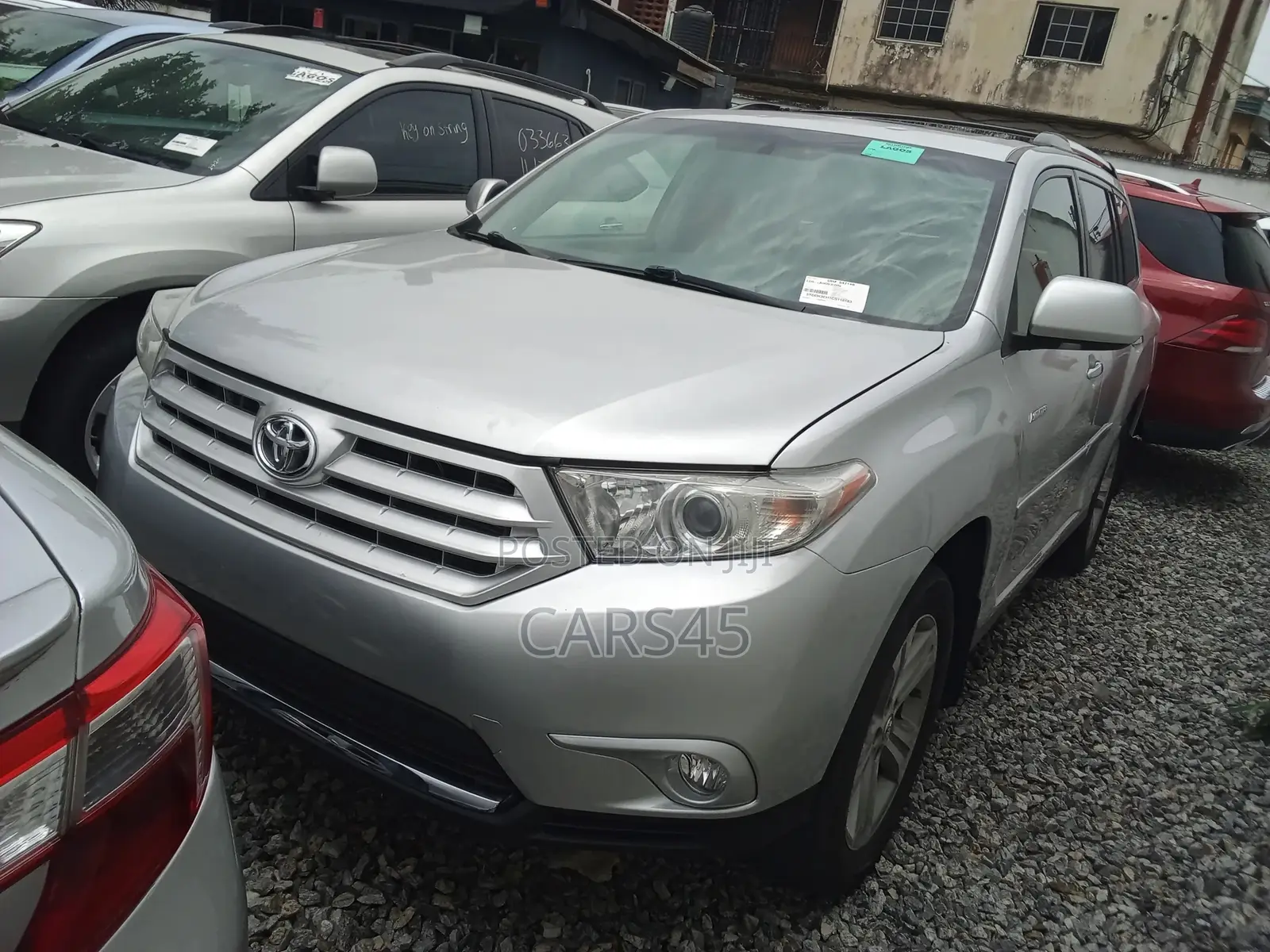 Toyota Highlander Limited 2012 Silver