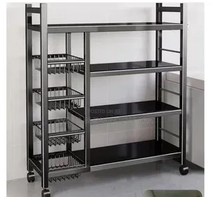 4-Layer Kitchen Rack