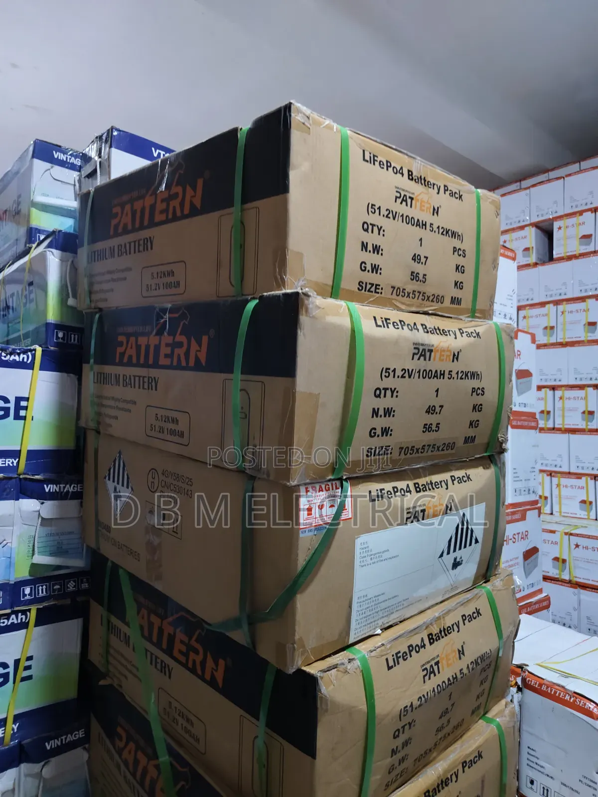 Pattern Solar Limtom Battery 5kwh 48v