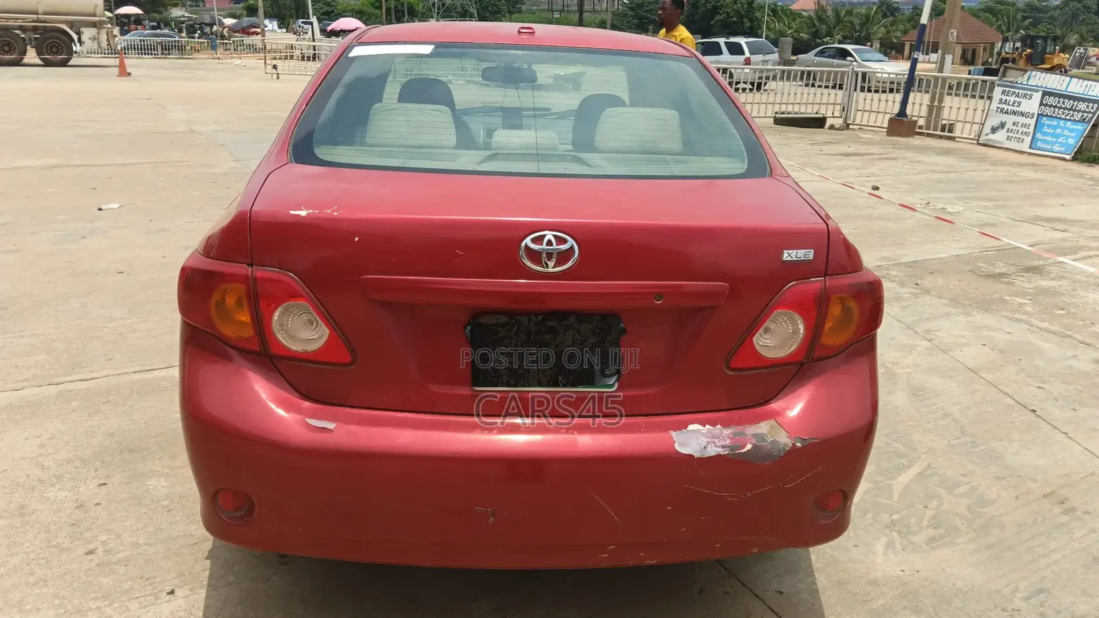 Toyota Corolla 2009 Red