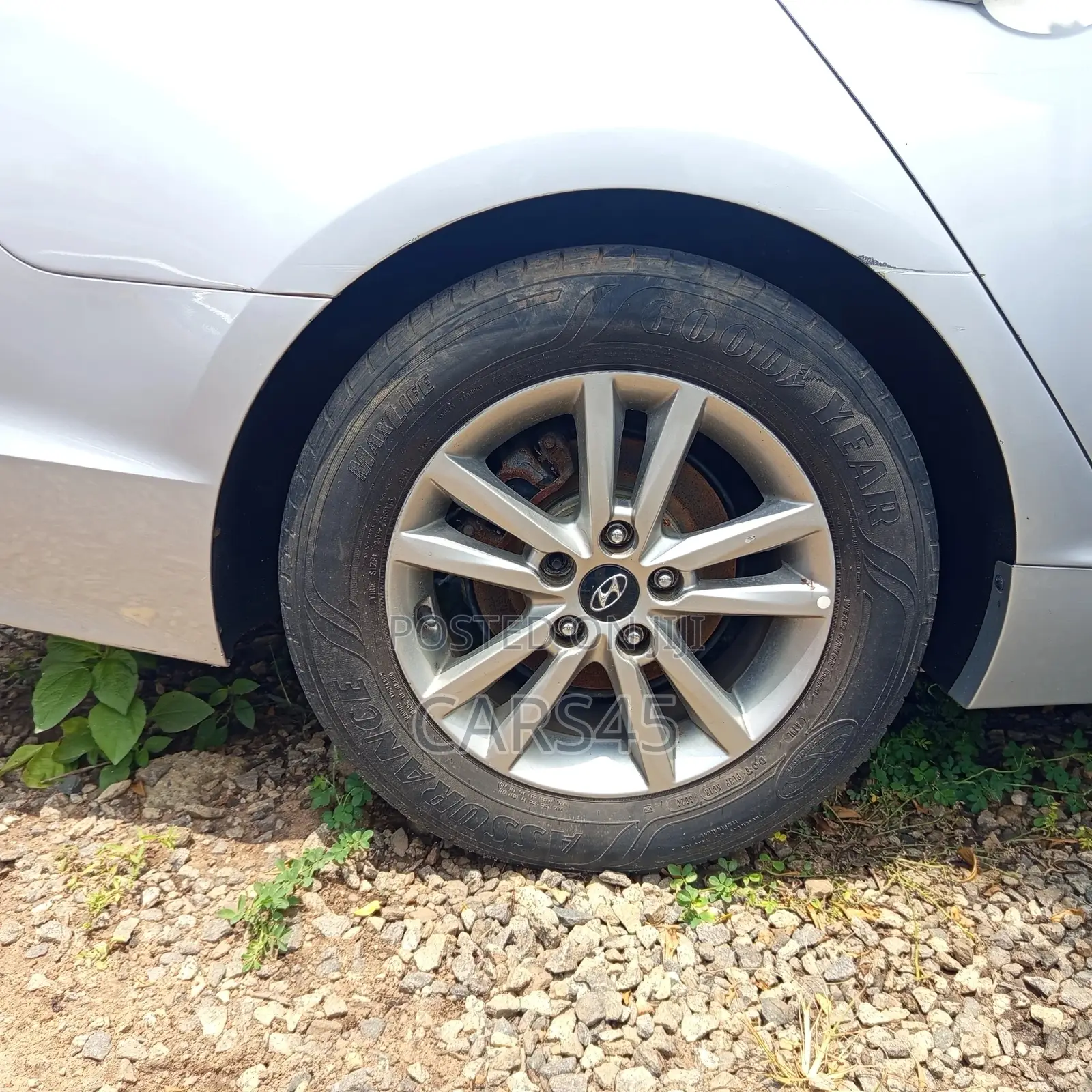Hyundai Sonata 2017 Silver