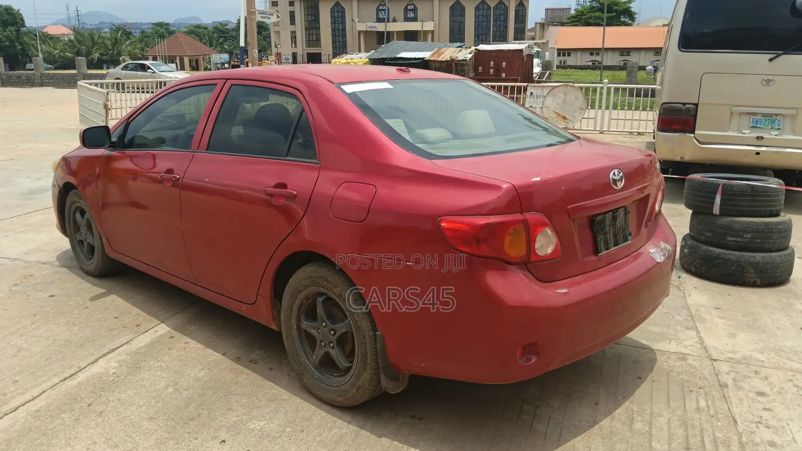 Toyota Corolla 2009 Red