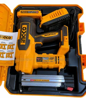Ingco 20v Cordless Brad Nailer Kit – 18ga | Battery + Charger