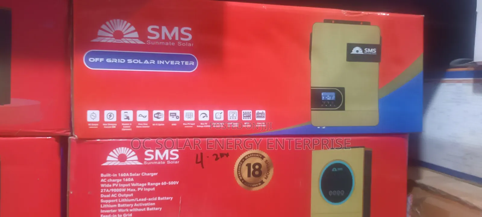 4.2kva SMS Lithium Iron Battery