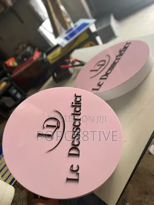 Round Indoor Signage