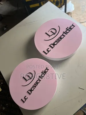 Round Indoor Signage