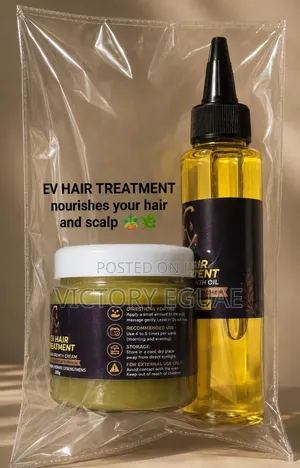 EV Hair Treatment Oil Cream Set