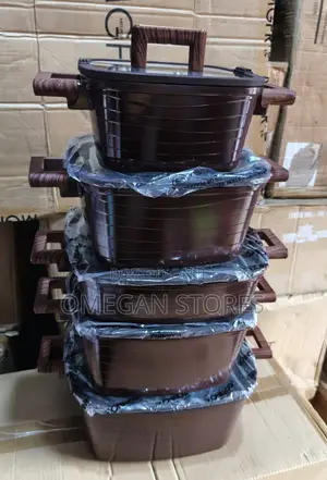 15pcs DONNOR Square Cookware Set