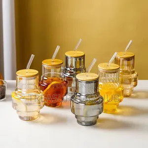 Glass Smoothie Cup