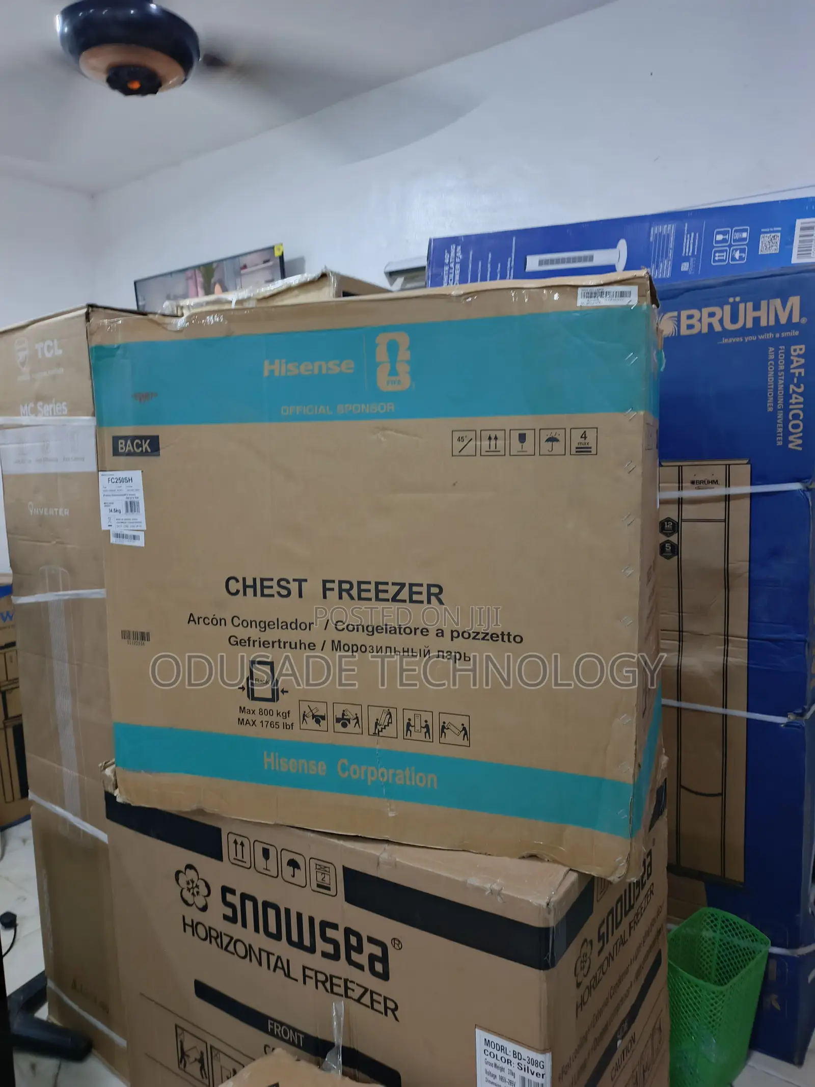 Spacious Hisense 250SH 189L Deep Freezer