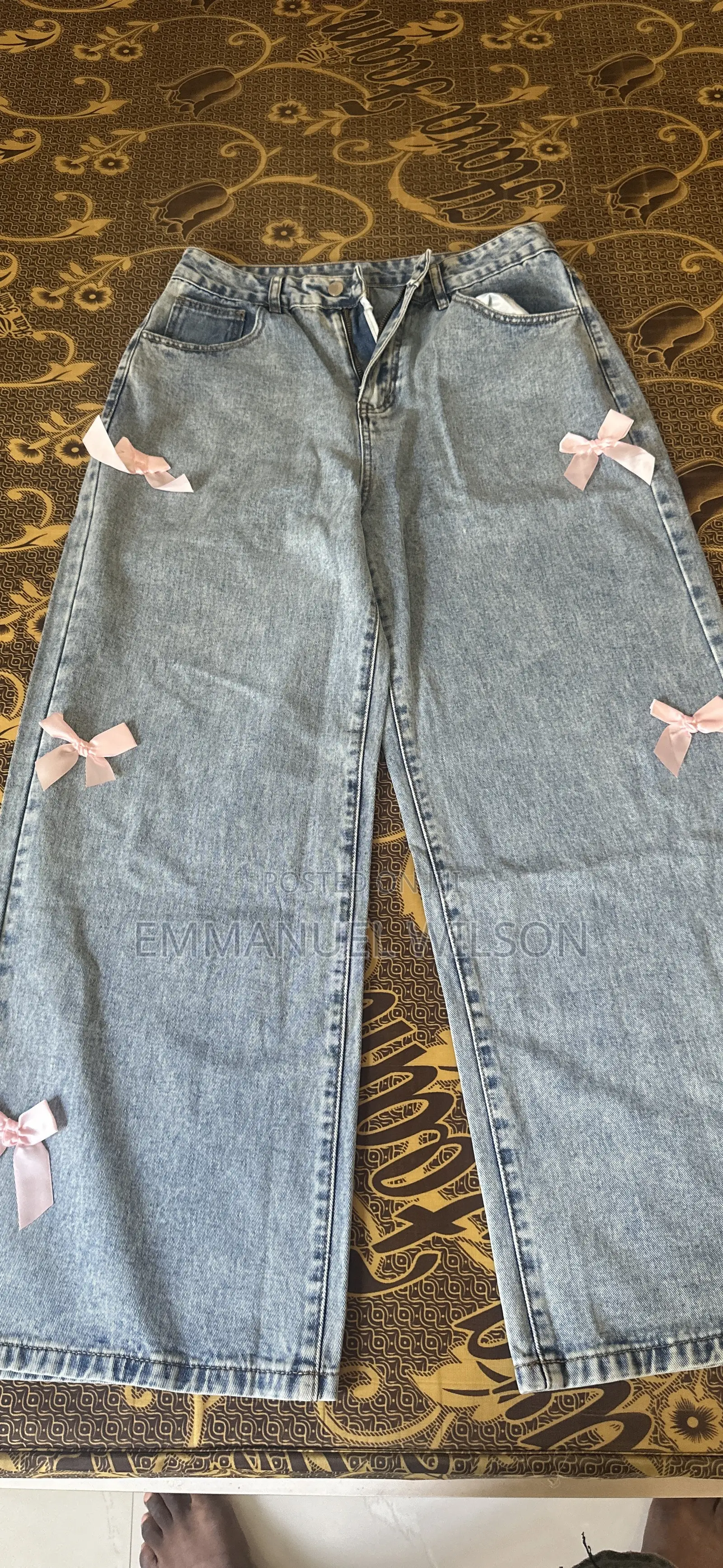 Mid-Rise Denim Jeans