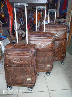 3 in 1 Leather Travelling Bag