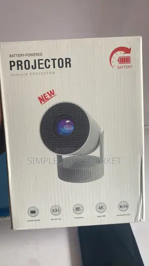 Battery Powered Smart Projector Resolution