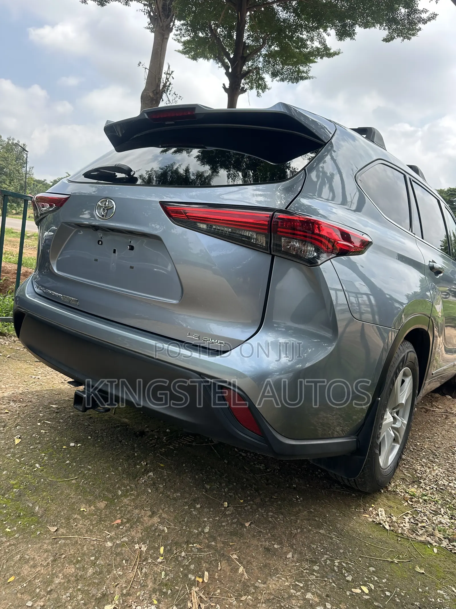 Toyota Highlander LE AWD 2020 Gray