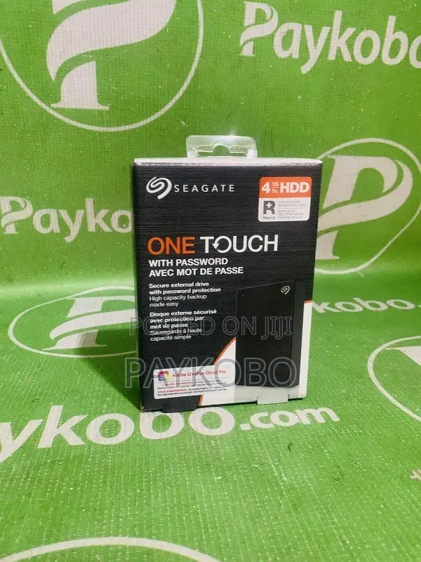 Seagate One Touch 4TB External Hard Drive HDD