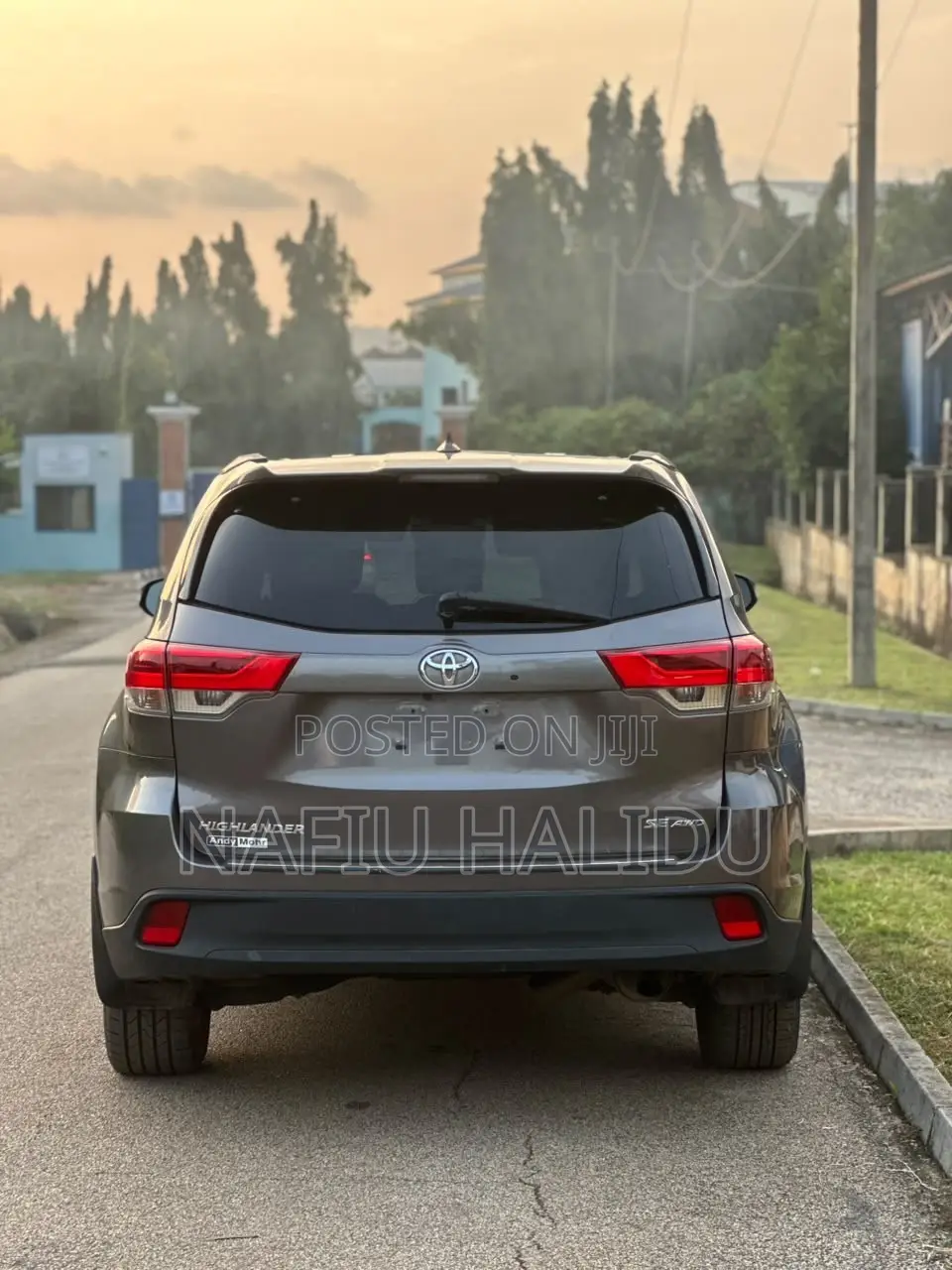 Toyota Highlander 2018 Gray