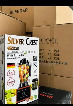 4L Silver Crest Blender and Grinder