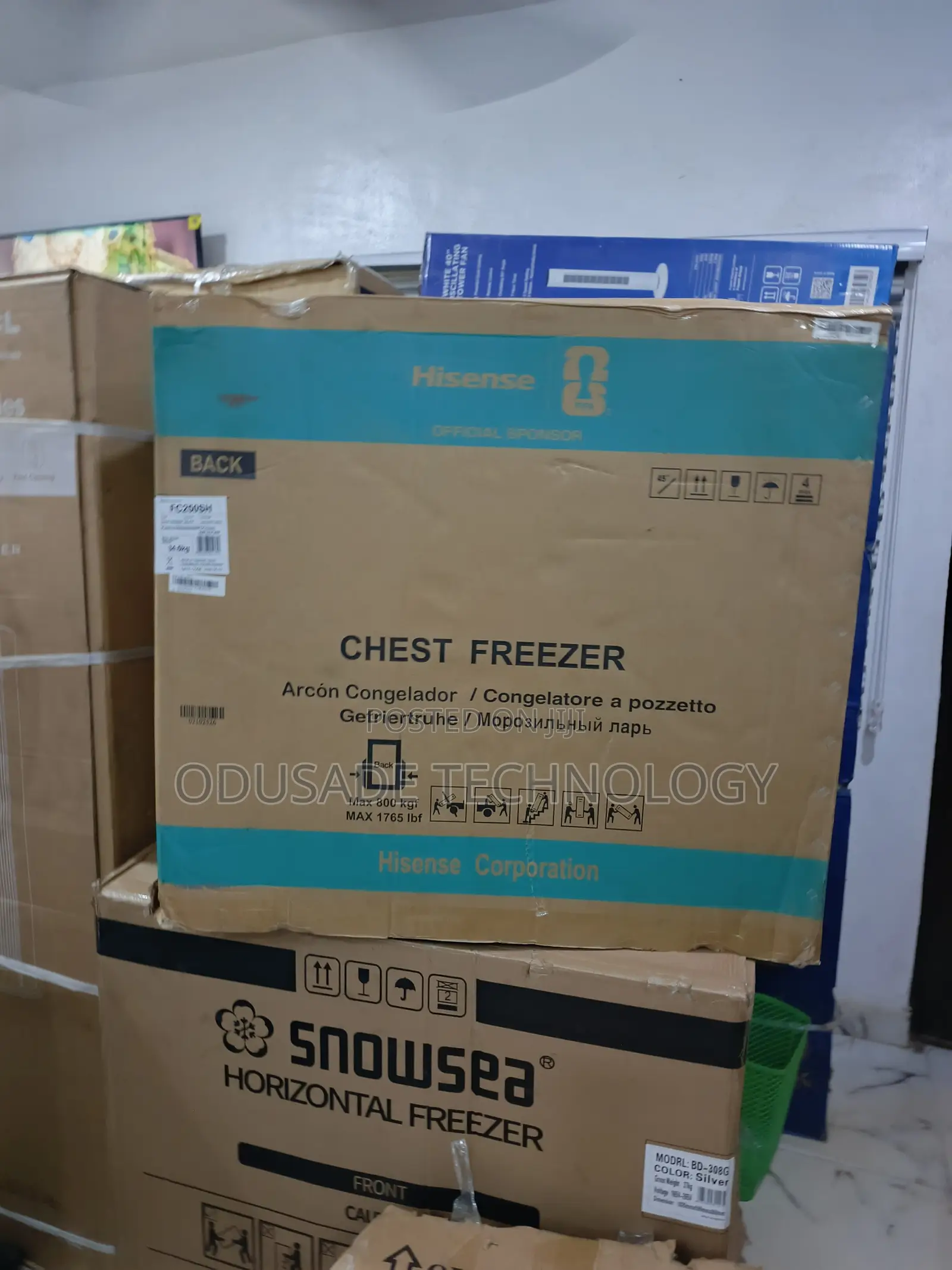 Compact Hisense 250SH 189L Deep Freezer