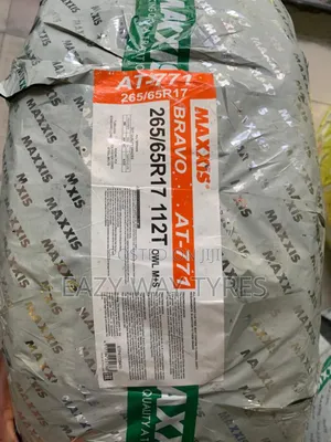 265/65r17 Maxxis Tyres Available in Stock