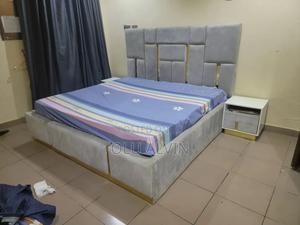 6 by 6 Orthopedic Matteress With Padded Bed Frame With 2 Drawers