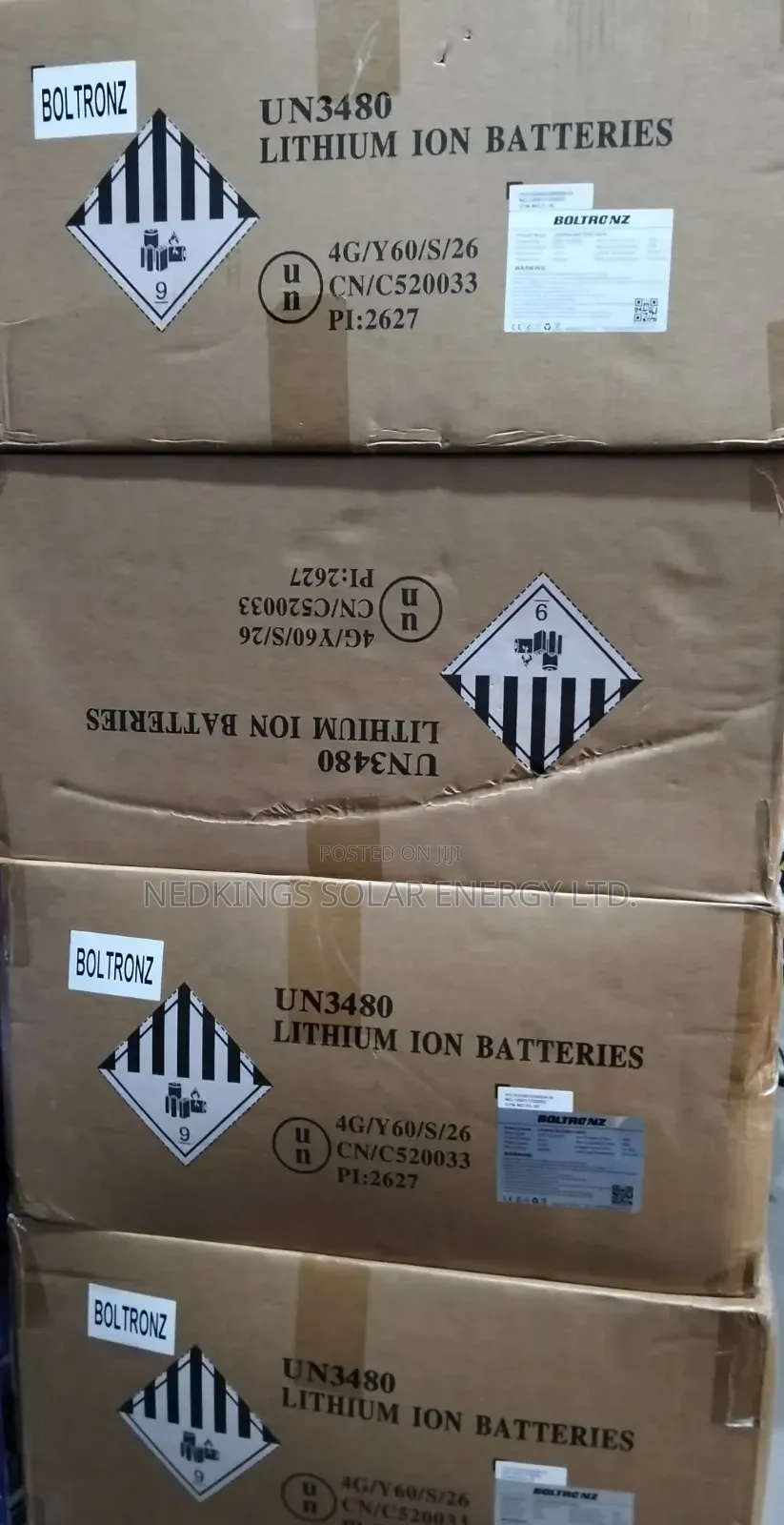 3.8kwh 24V BOLTRONZ Lithium Battery