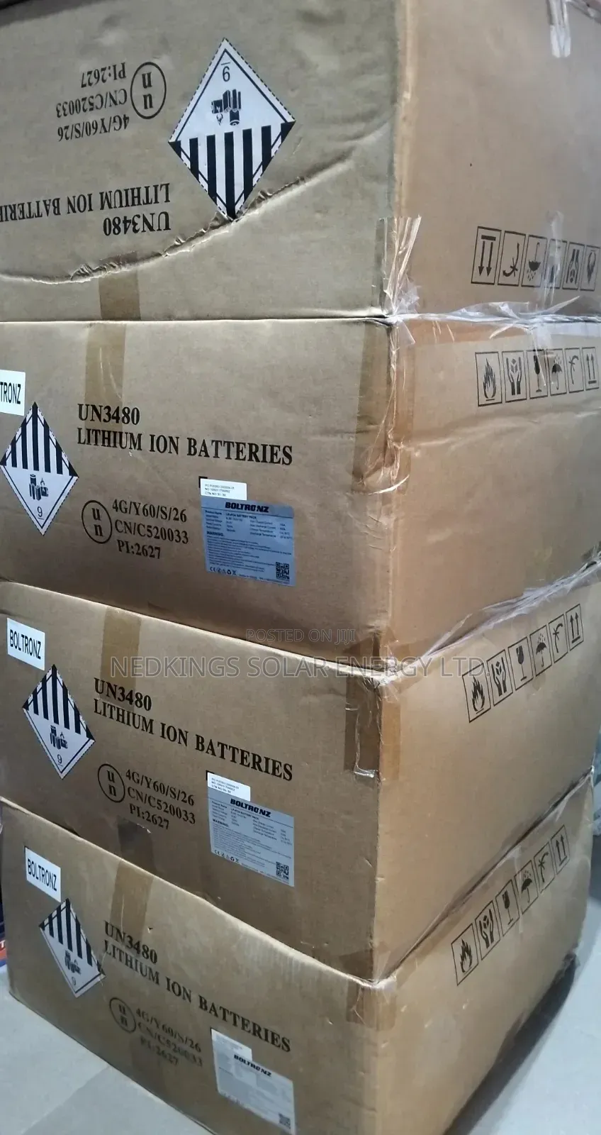 3.8kwh 24V BOLTRONZ Lithium Battery