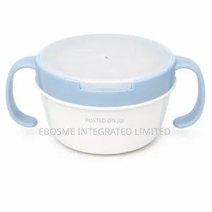 Kids Handled Spill-Resistant Snack Case With Lid