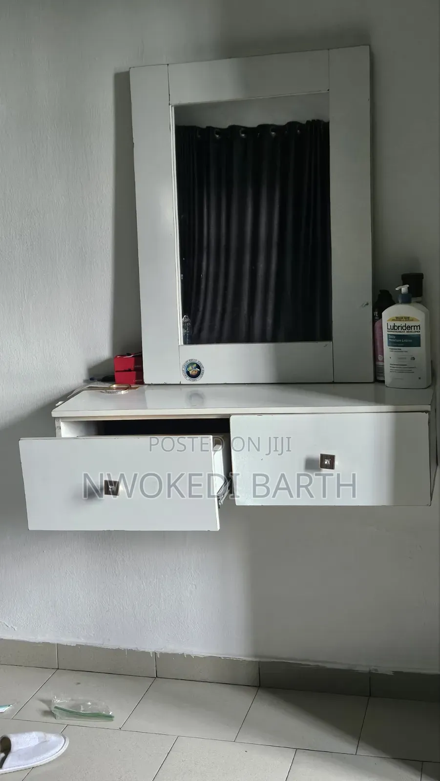 Dressing Table and Mirror