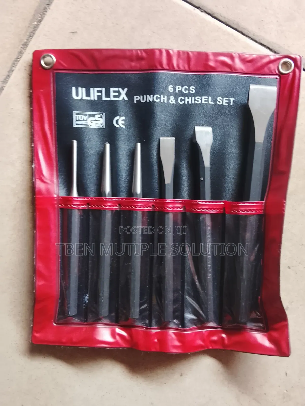 Ulifex 6pcs Punch and Chisel Set