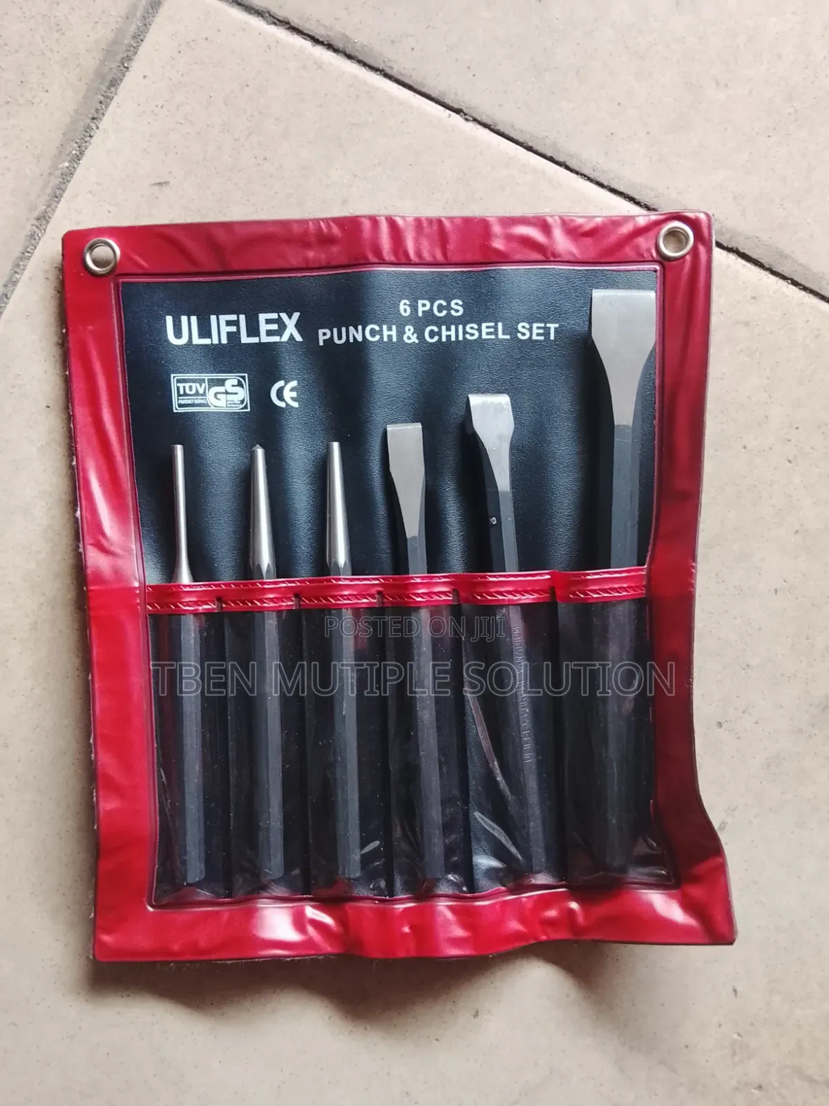 Ulifex 6pcs Punch and Chisel Set