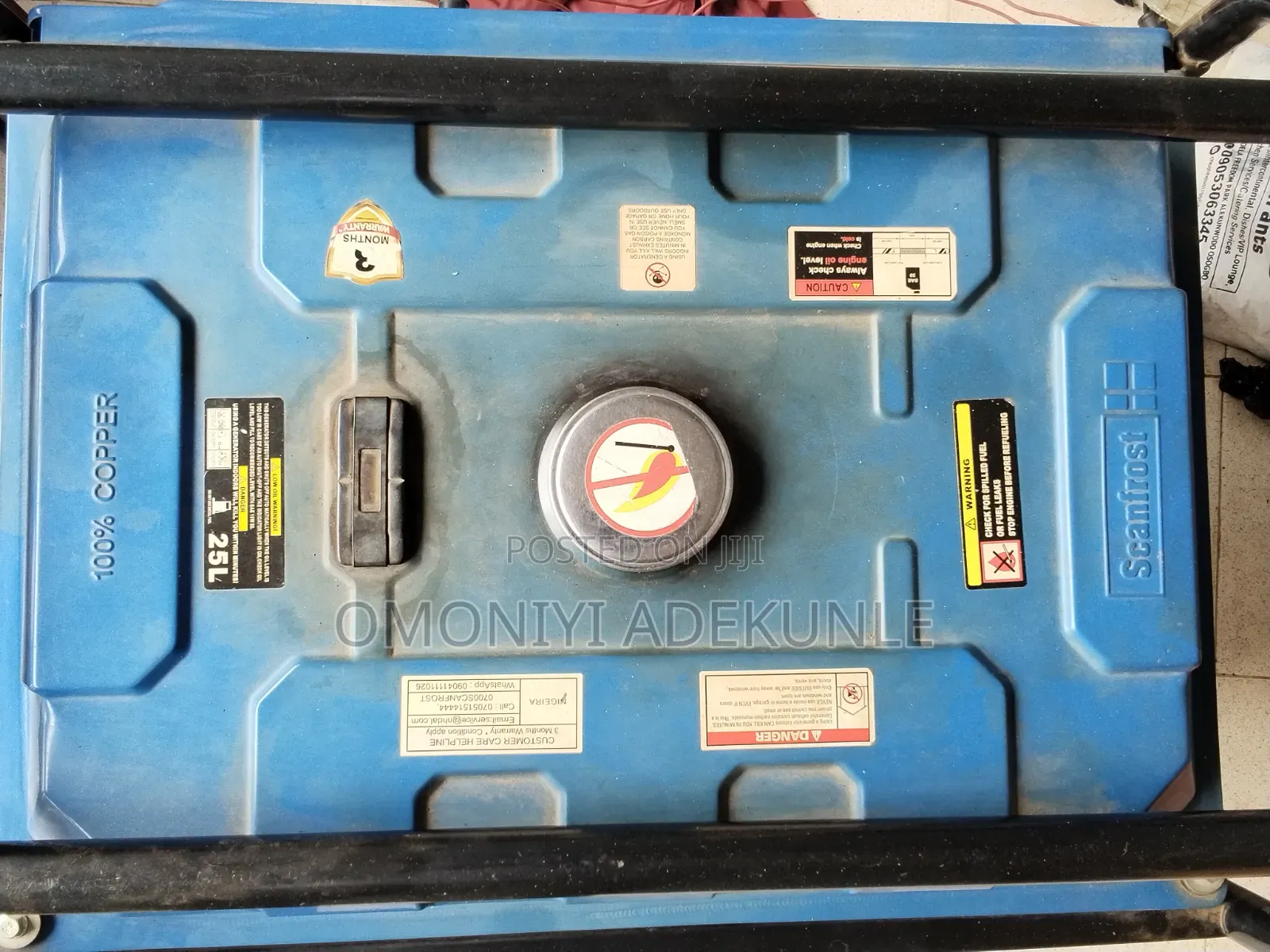 Scanfrost SFG8000ER2 Generator