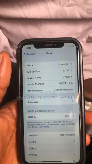 Apple iPhone X 64 GB White