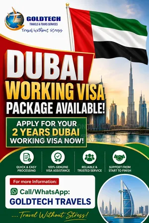Dubai  Working Visa Available