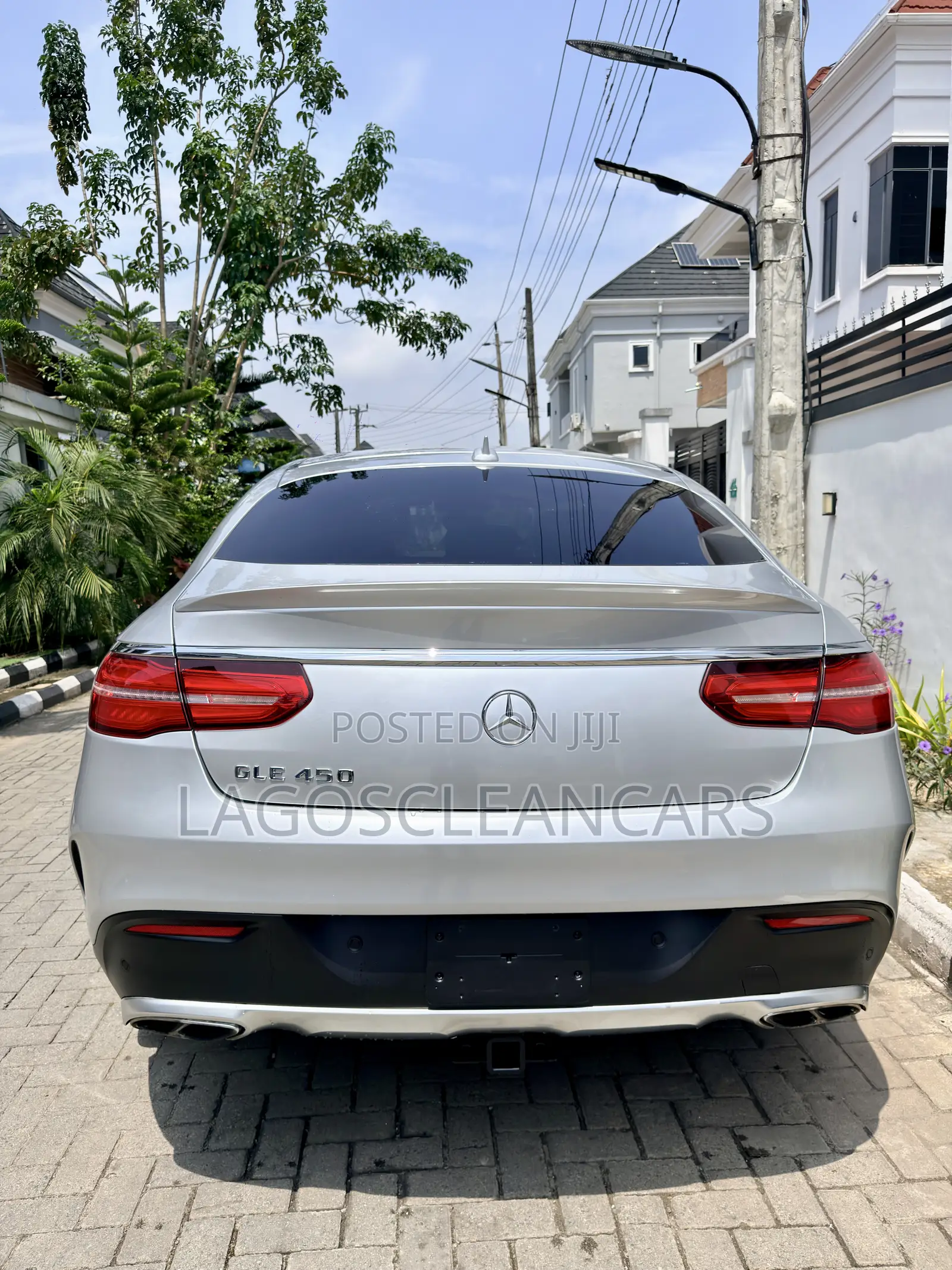 Mercedes-Benz GLE-Class 2016 Silver