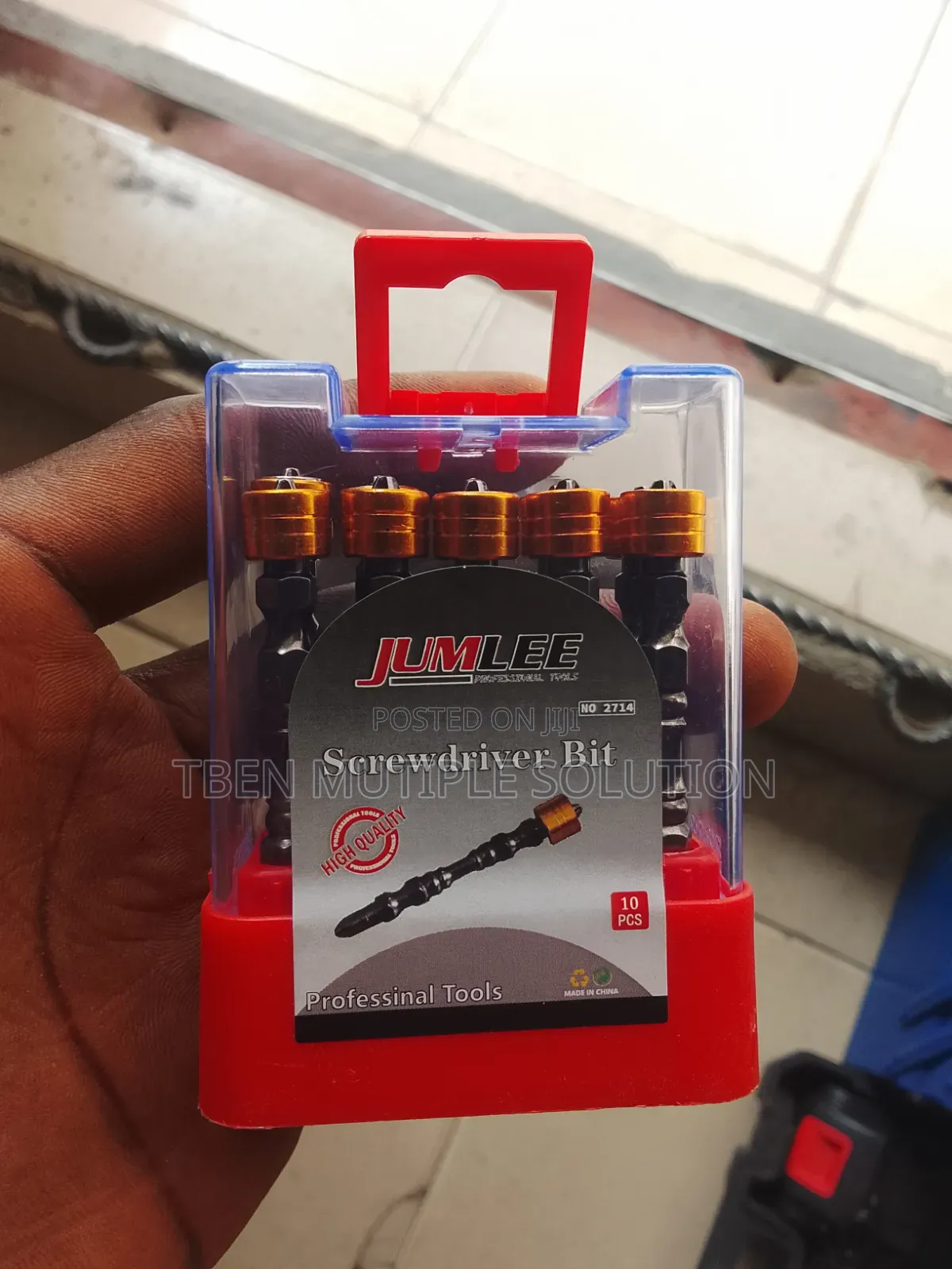Jumlee 10pcs Double End Magnetic Screwdriver Bit Set