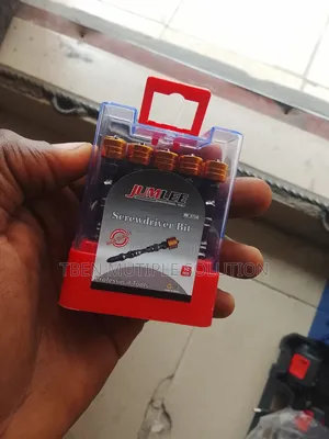 Jumlee 10pcs Double End Magnetic Screwdriver Bit Set
