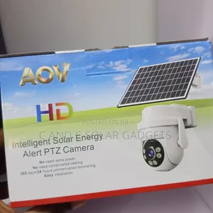 AOV Ai Solar PTZ Camera Single Lens