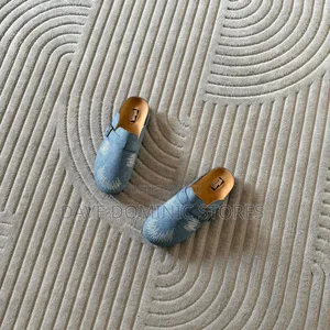 Stitched Denim Birkenstock Style Mules/Clogs in 3 Colors