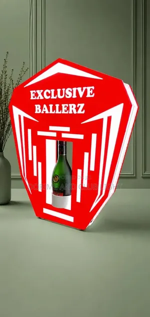 Luxury Champagne Bottle Presenter