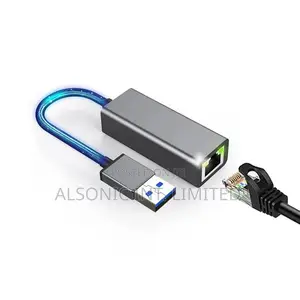 USB 3.0 to RJ45 Ethernet Adapter True Gigabit 10/100/1000Mbps