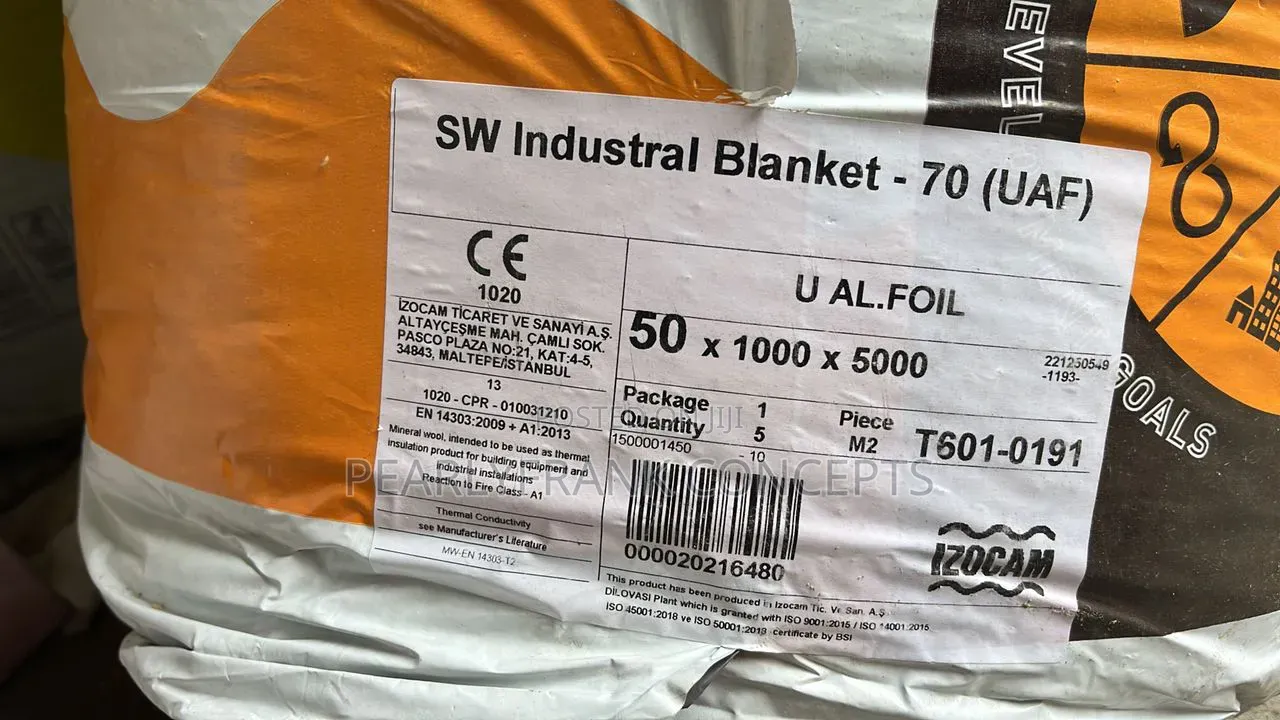 Izocam Rockwool 50mm a .Foil