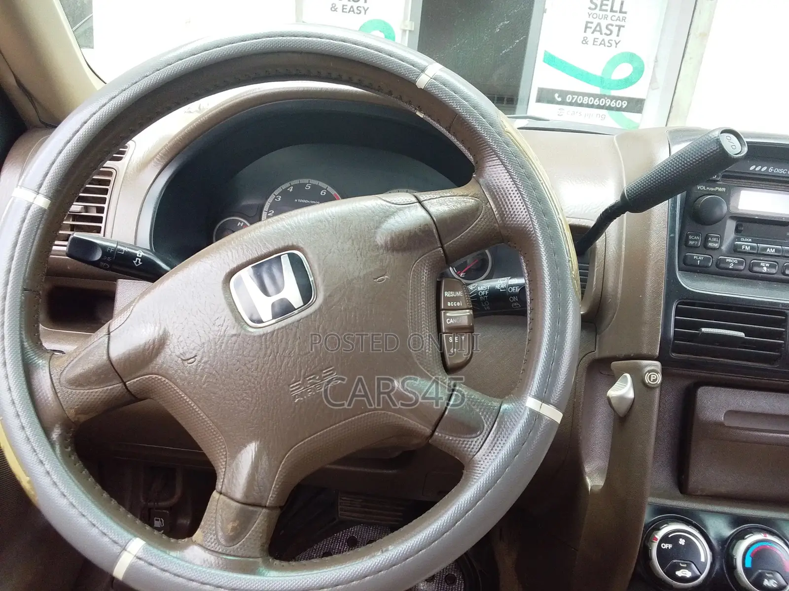Honda CR-V 2003 Red