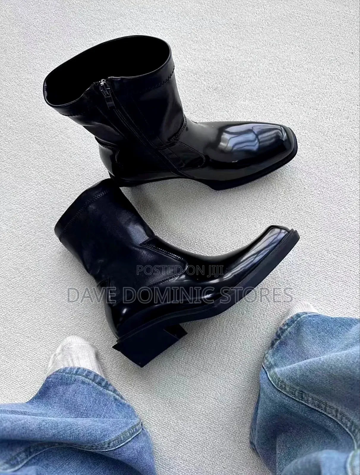 Stuart Weitzman Augustine Block Heel Boots
