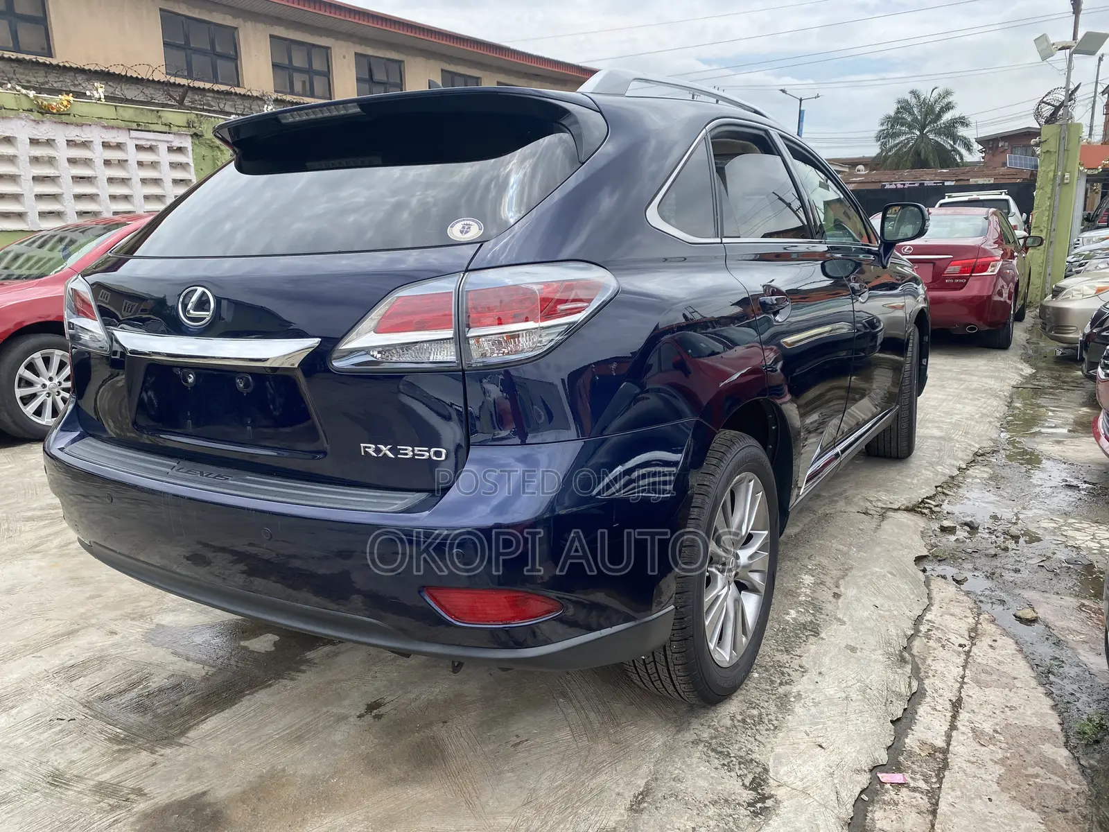 Lexus RX 2014 Blue