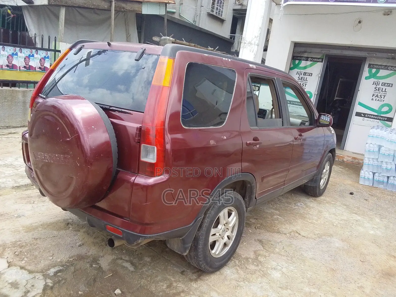 Honda CR-V 2003 Red