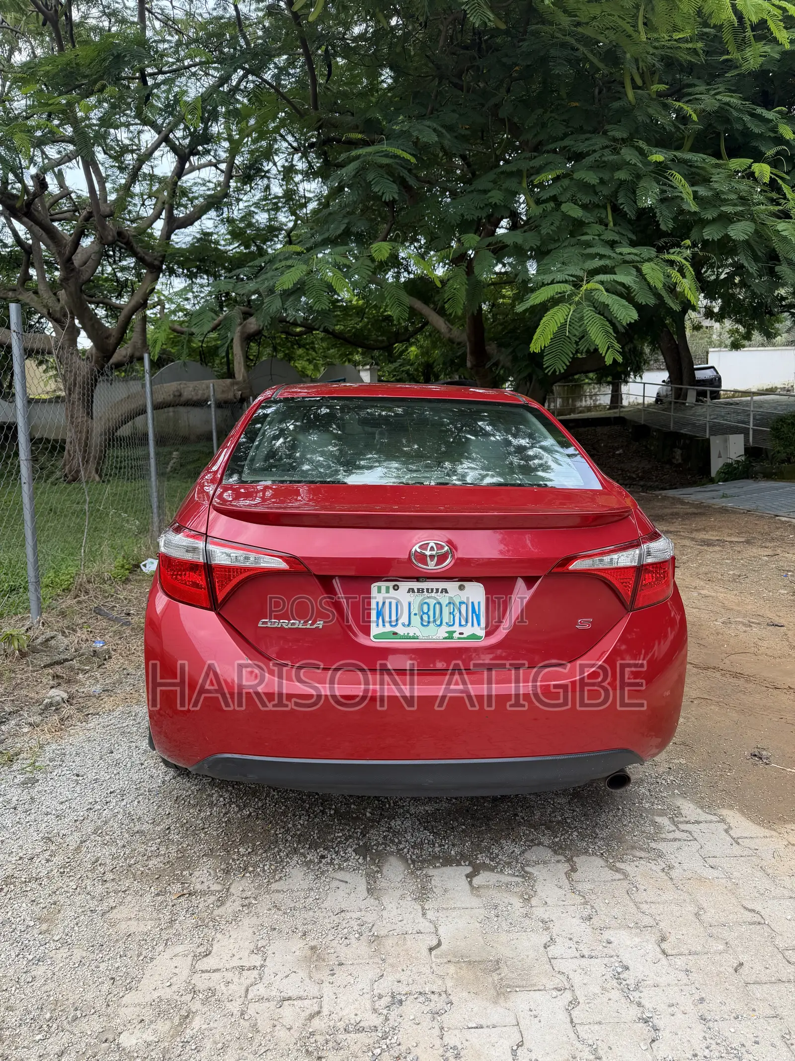 Toyota Corolla 2014 Red