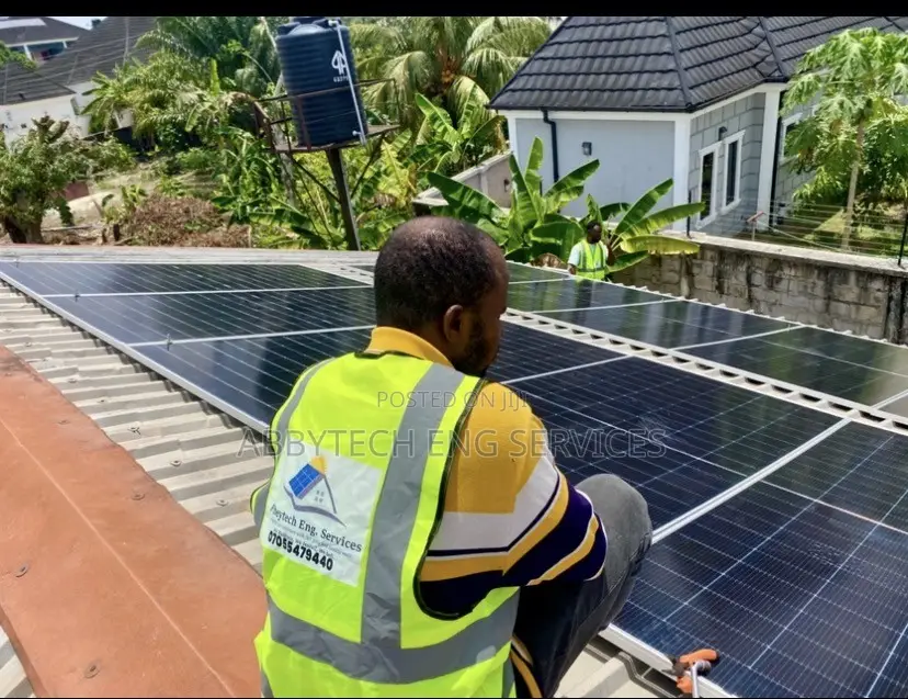 15kwh Lithium Battery || 6kva Inverter Complete Solar Installation