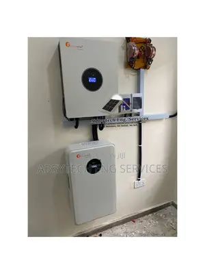15kwh Lithium Battery || 6kva Inverter Complete Solar Installation