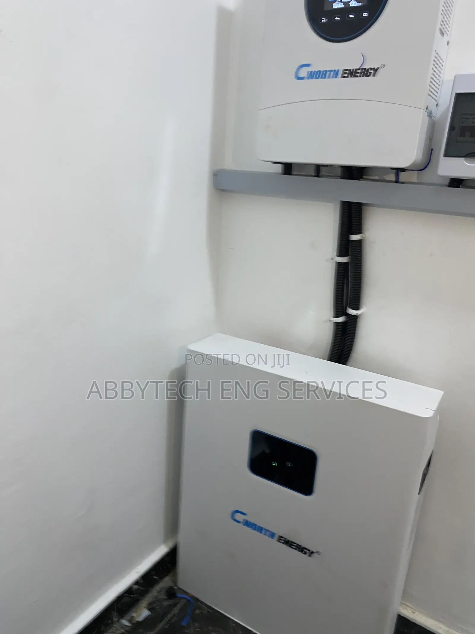 15kwh Lithium Battery || 6kva Inverter Complete Solar Installation